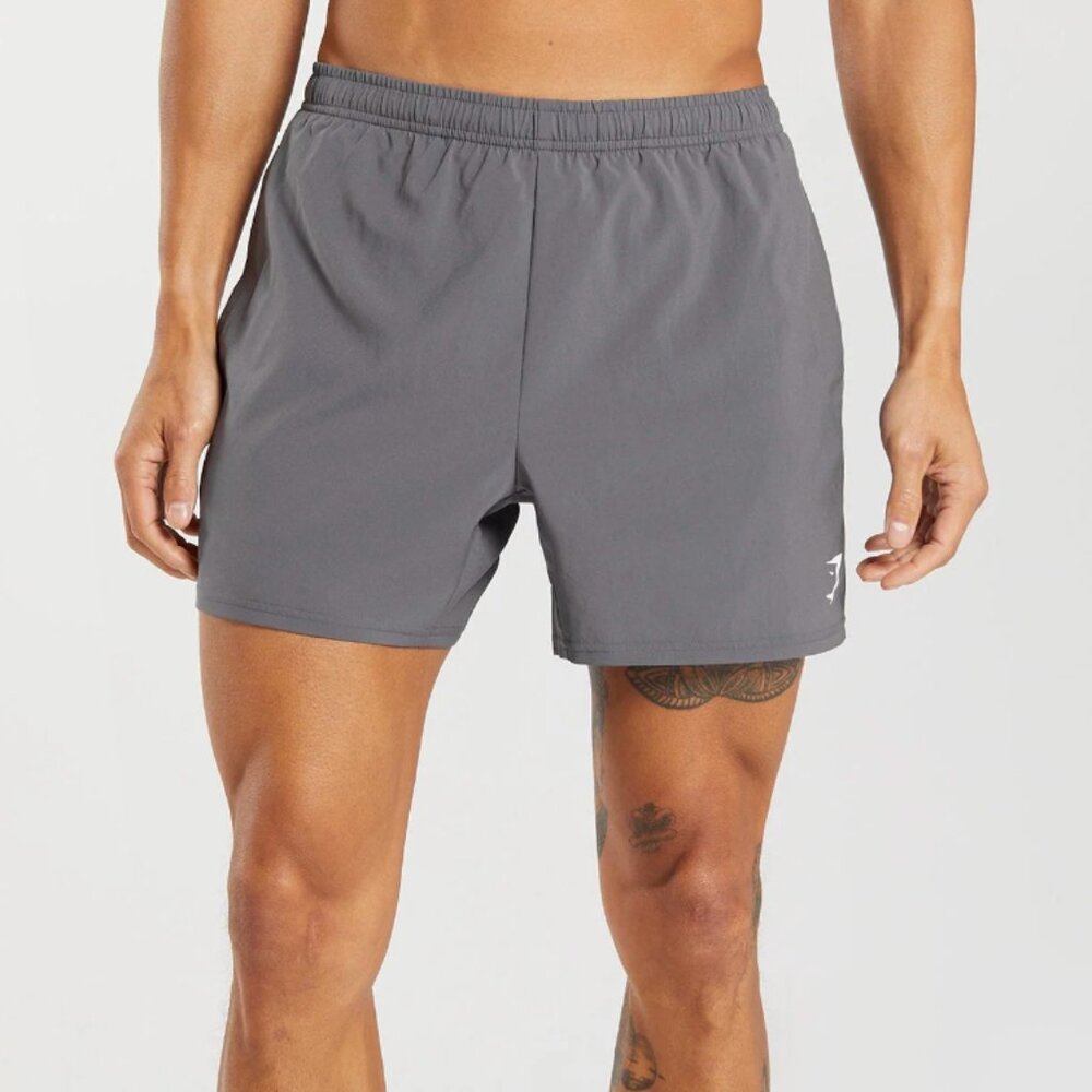 Gymshark 5” Arrival Short in Silhouette Gray Mens - M